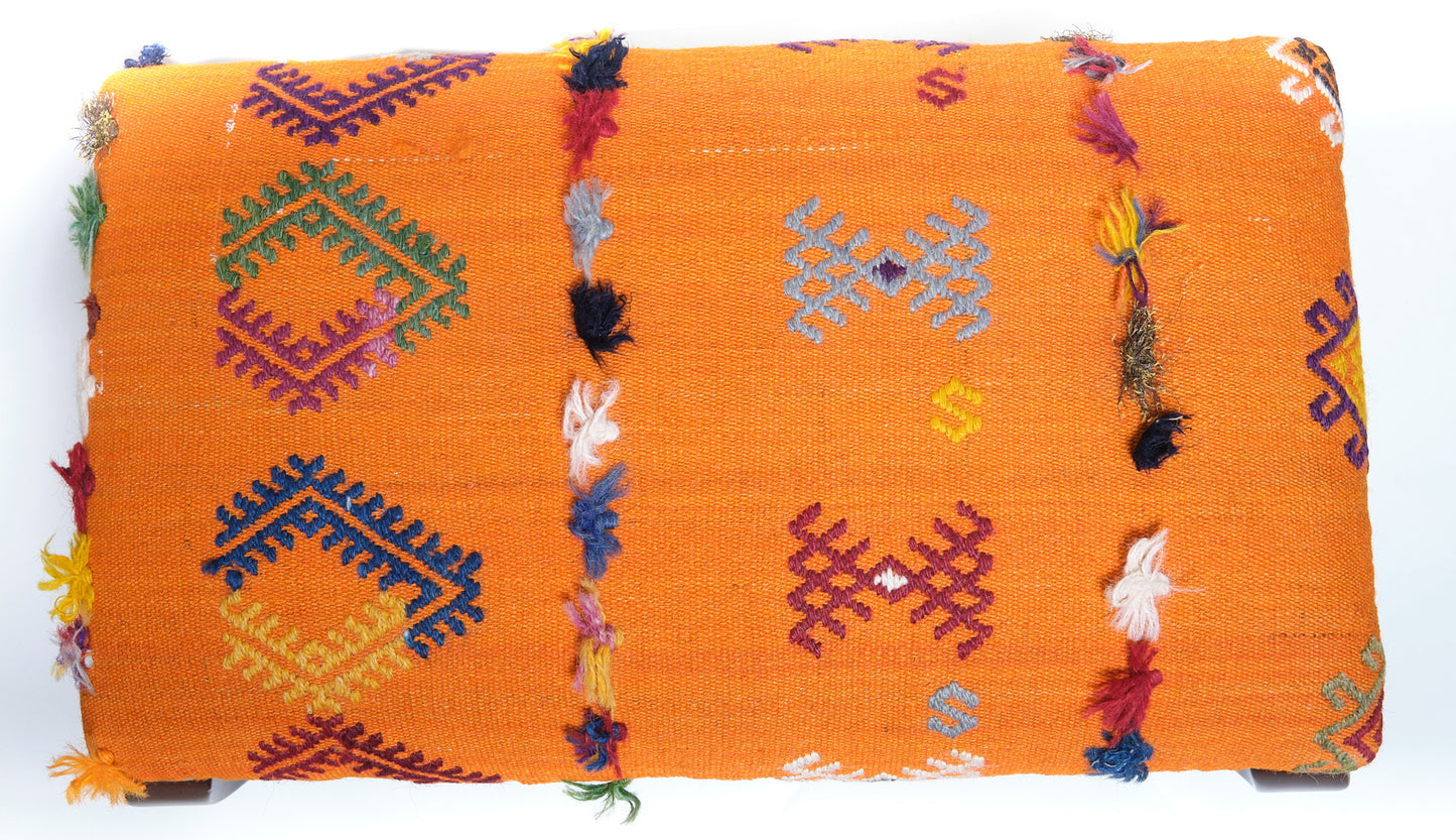 Kilim Ottoman Chair – P40007