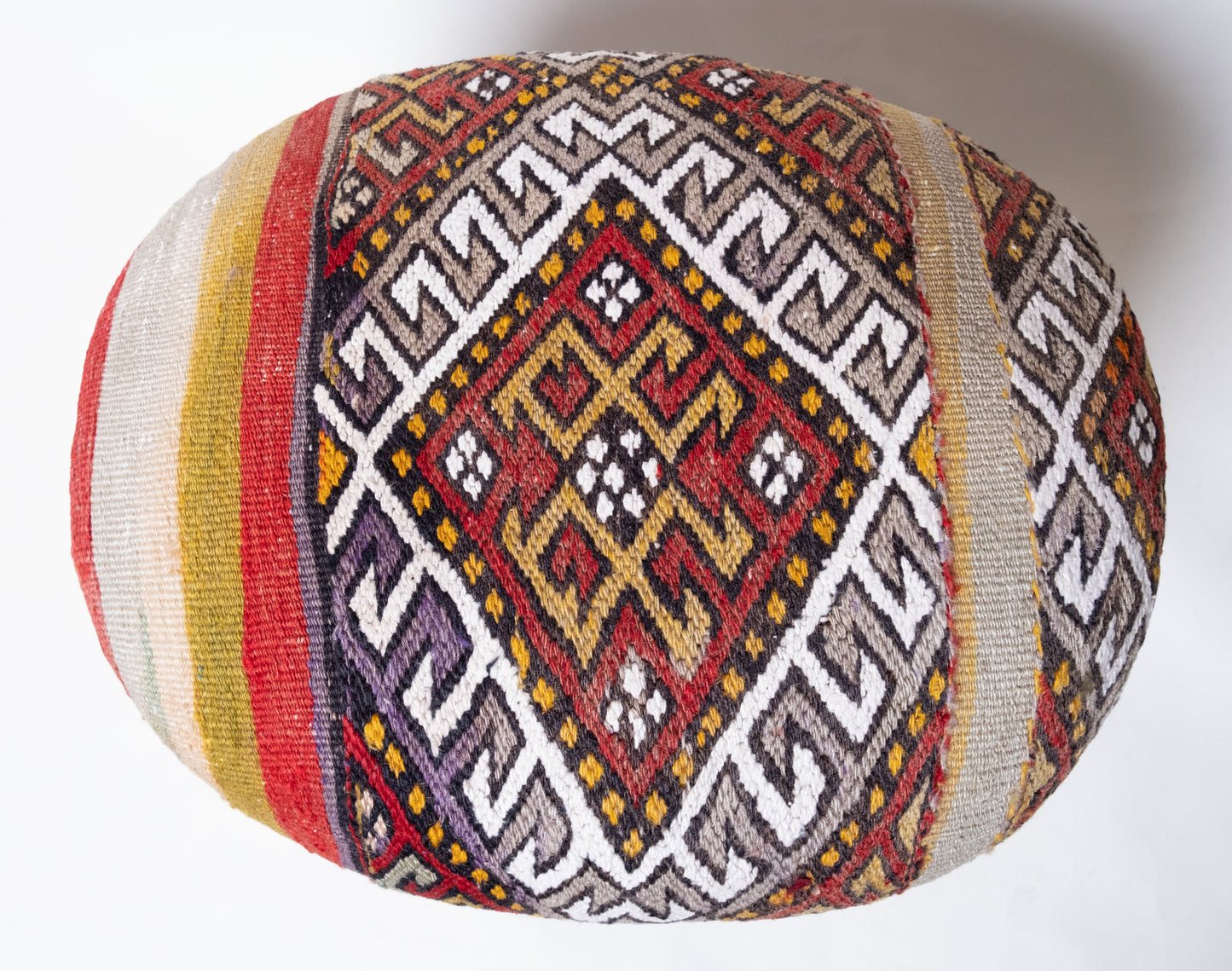 Kilim Ottoman Chair – P50051