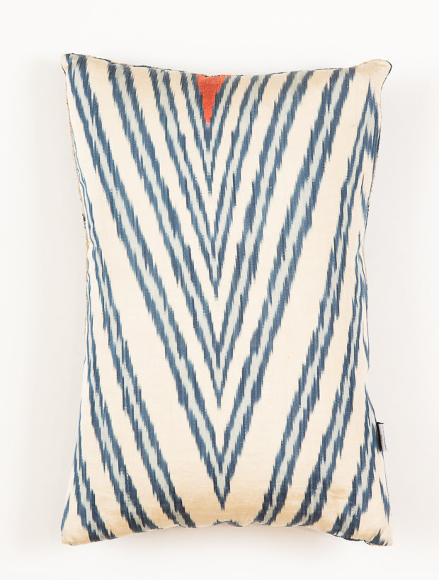 Velvet Ikat Cushion Cover – V80096