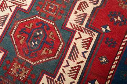 Antique Sewan Kazak Rug – C27010