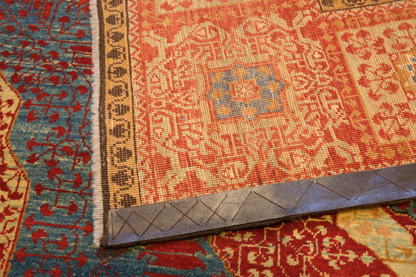 Grand Mamluk Revival Carpet with Twin Medallions