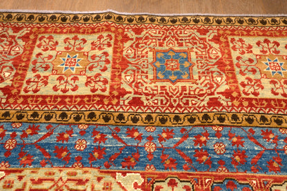 Grand Mamluk Revival Carpet with Twin Medallions