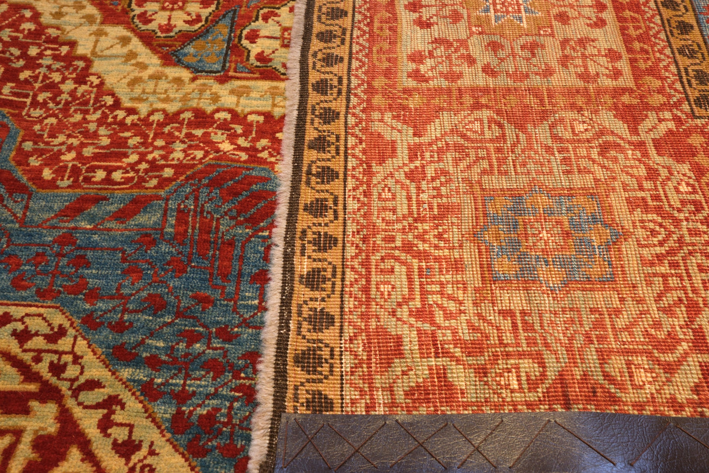 Grand Mamluk Revival Carpet with Twin Medallions
