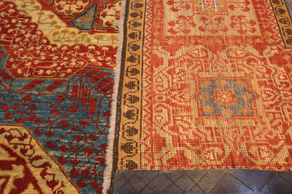 Grand Mamluk Revival Carpet with Twin Medallions