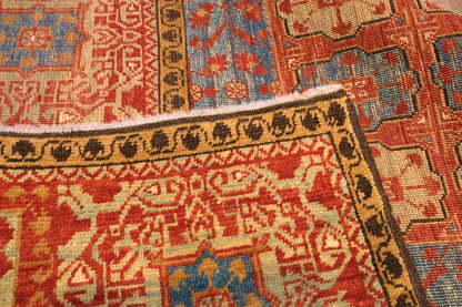 Grand Mamluk Revival Carpet with Twin Medallions