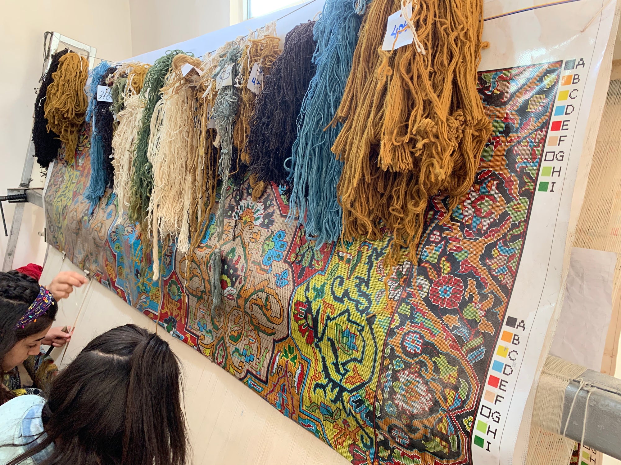 Photo: Kirman Rug Weaving, 2021 Diyarbakir