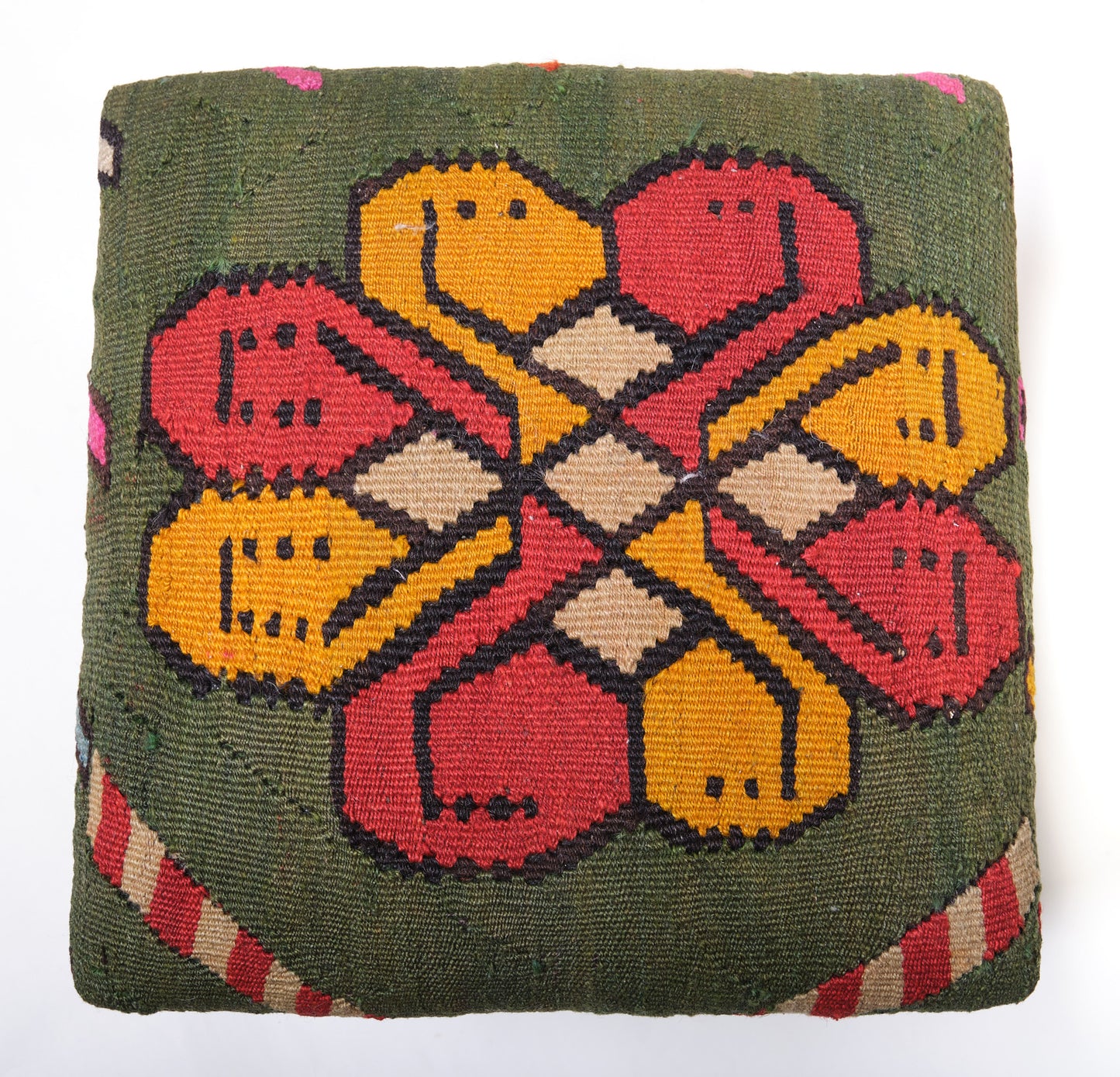 Kilim Ottoman Chair – P40004