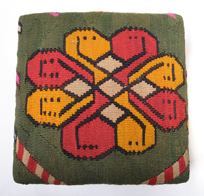 Kilim Ottoman Chair – P40004
