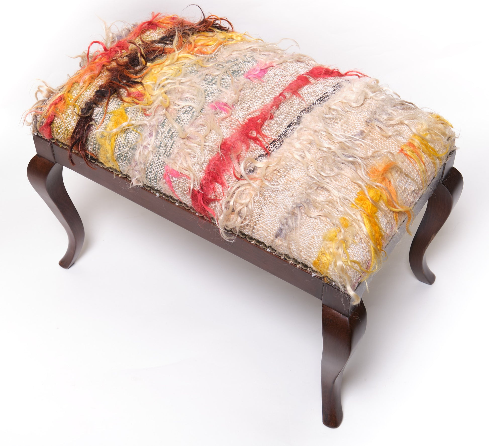 Kilim Ottoman Chair – P40006