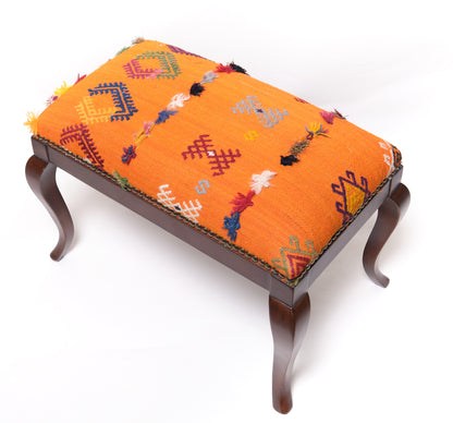 Kilim Ottoman Chair – P40007