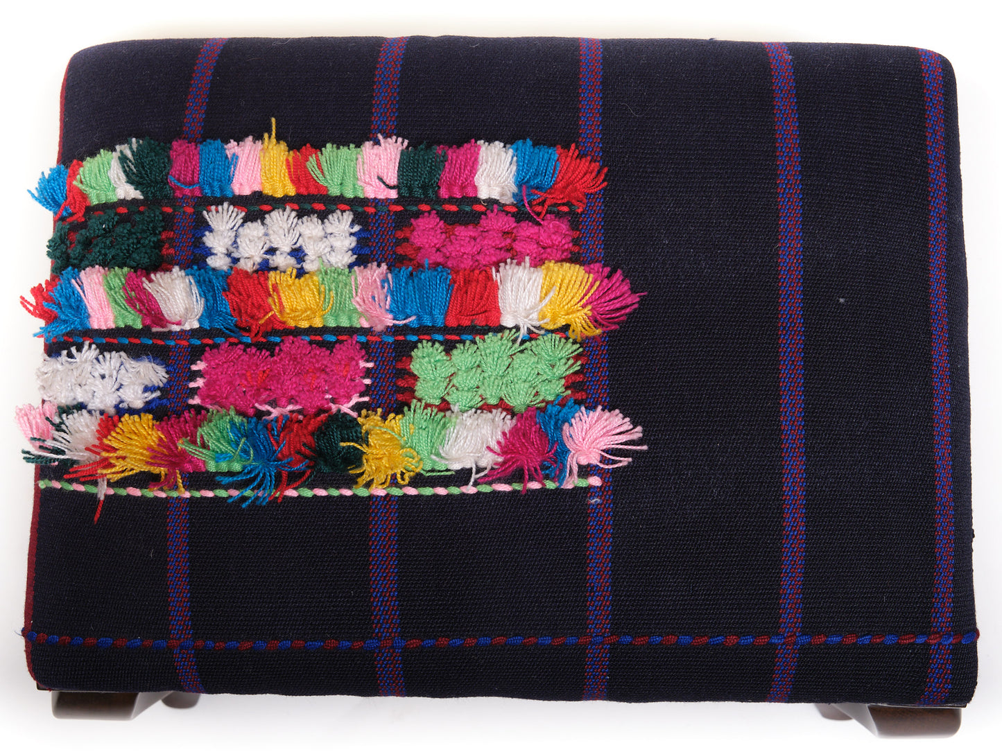 Kilim Ottoman Chair – P40011