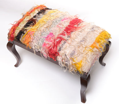 Kilim Ottoman Chair – P40013