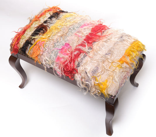 Kilim Ottoman Chair – P40013