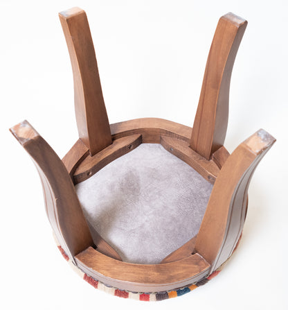 Kilim Ottoman Chair – P50001