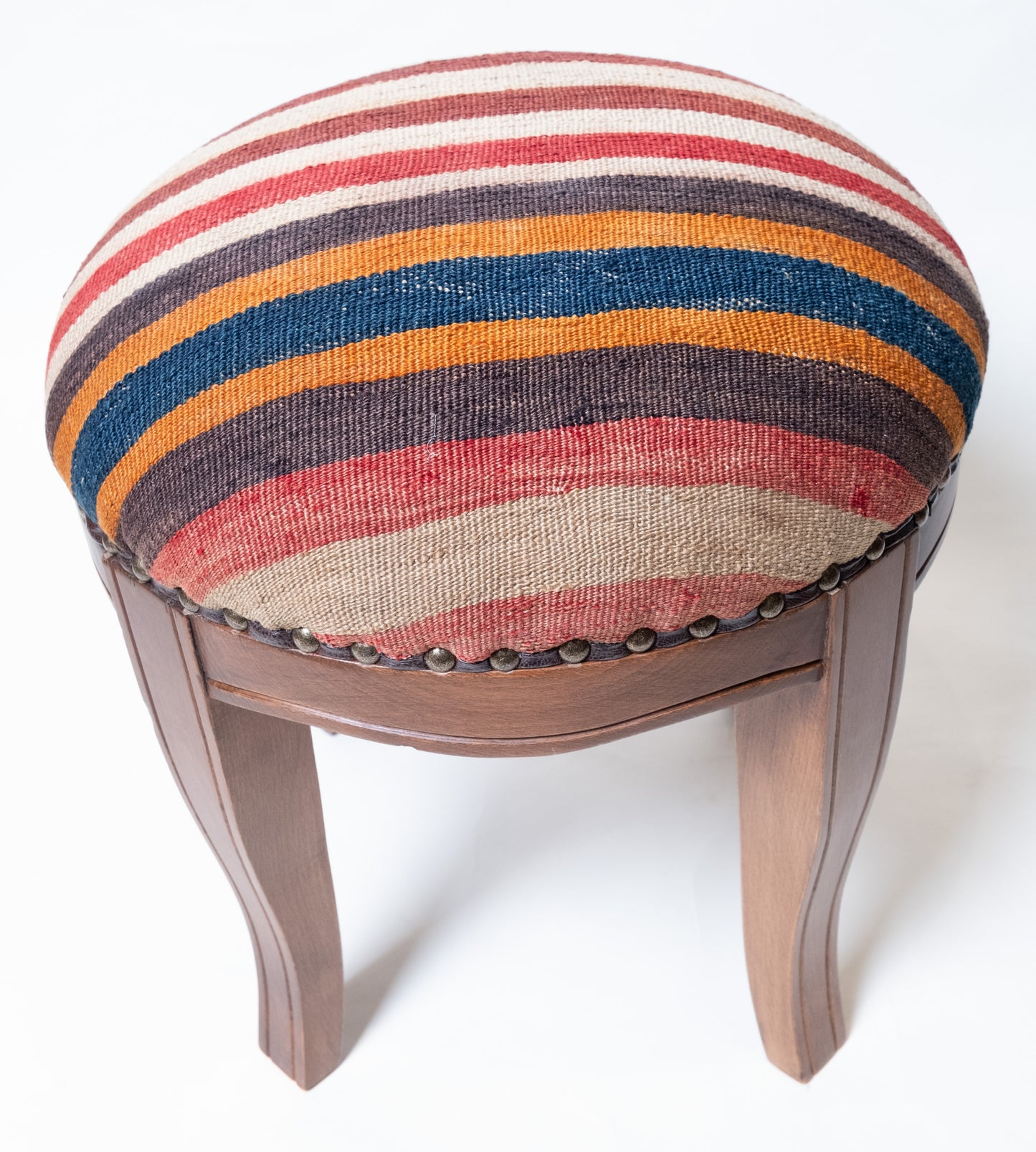 Kilim Ottoman Chair – P50001