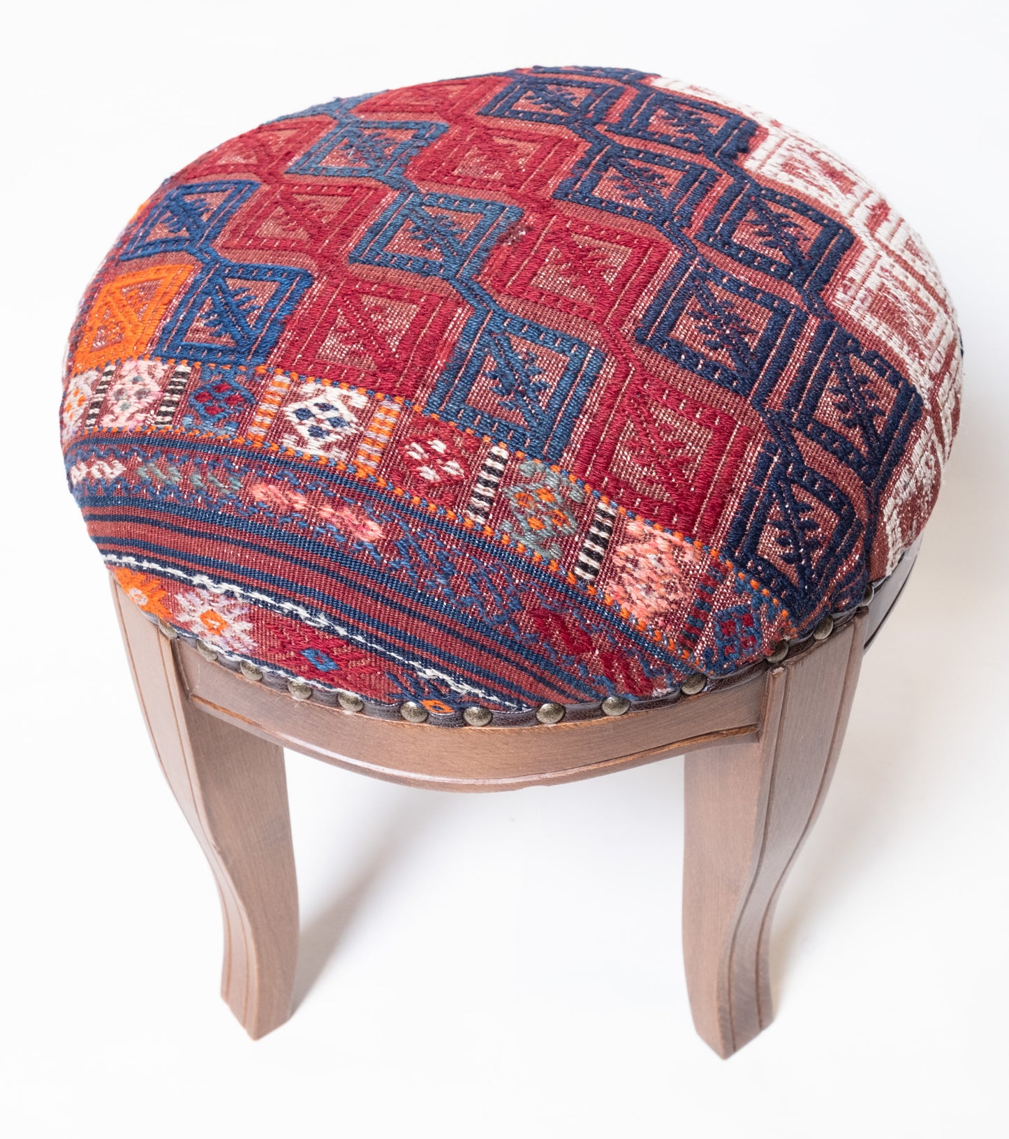 Kilim Ottoman Chair – P50004