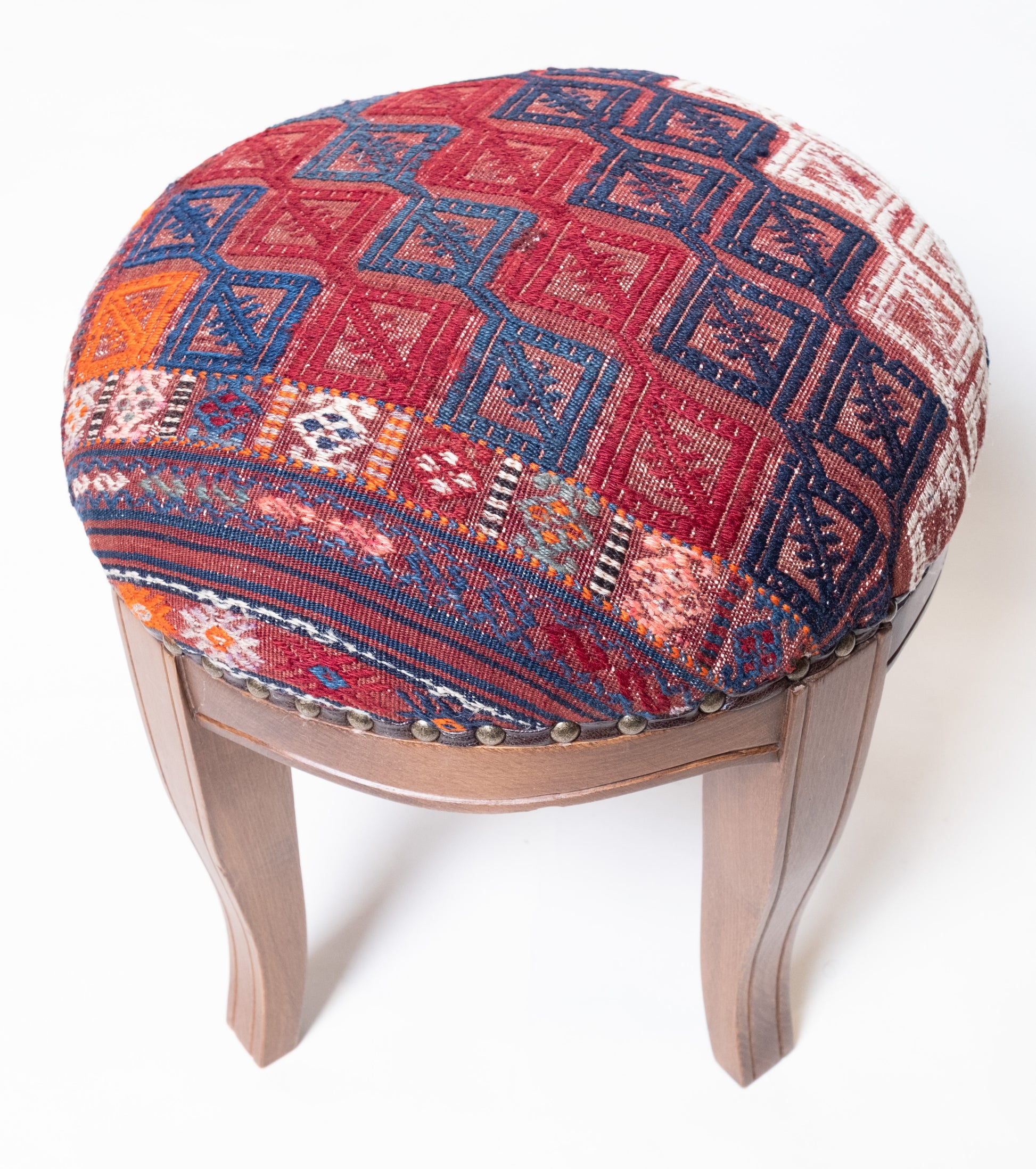 Kilim Ottoman Chair – P50004