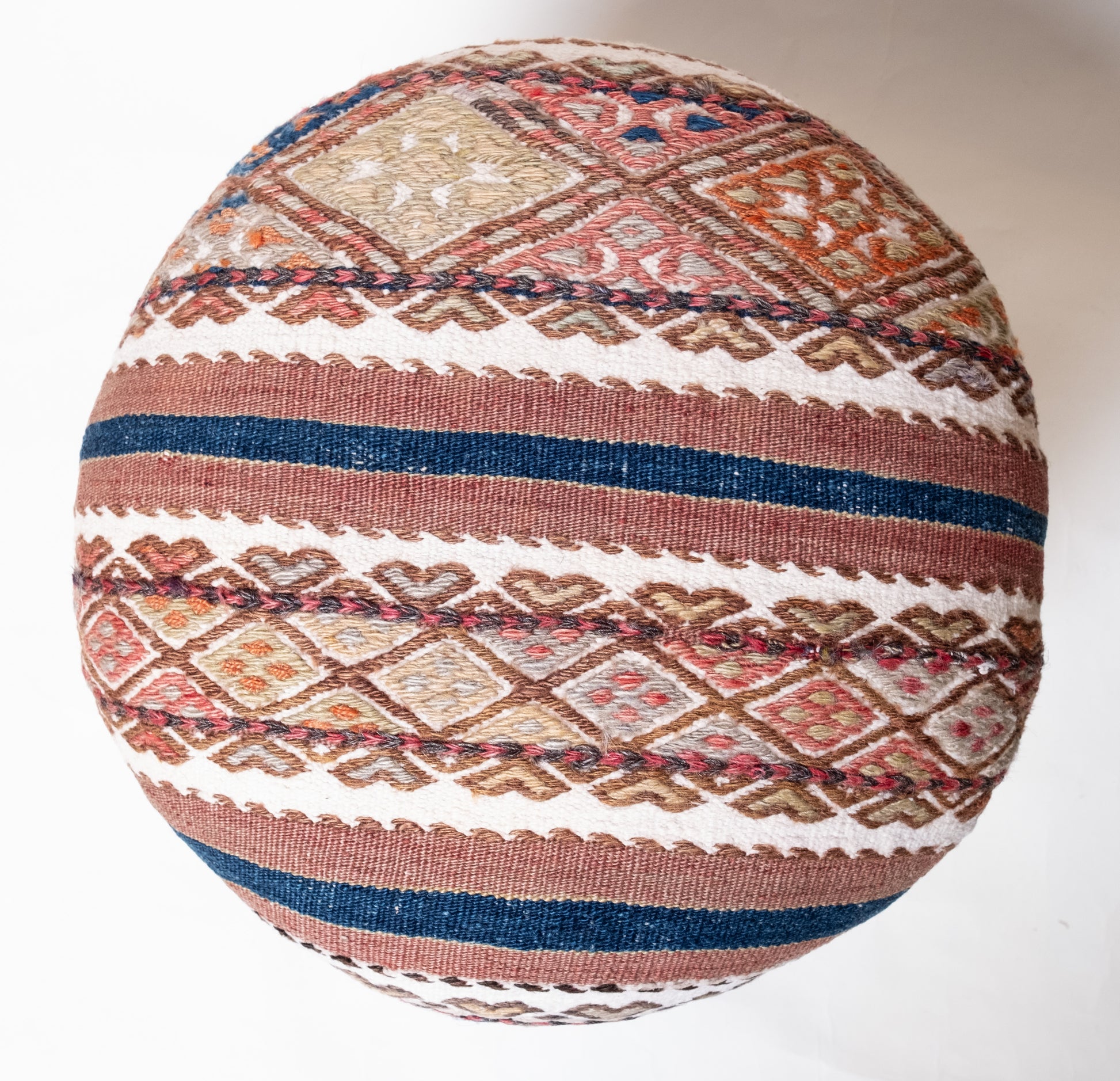Kilim Ottoman Chair – P50005