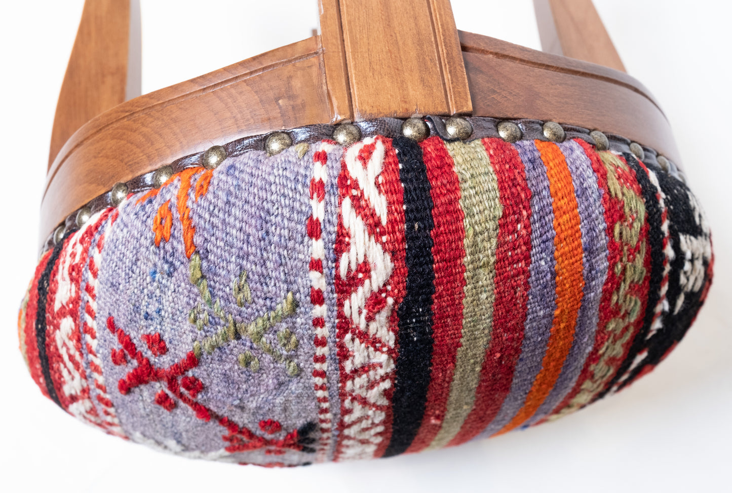 Kilim Ottoman Chair – P50008