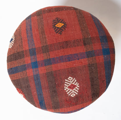 Kilim Ottoman Chair – P50010