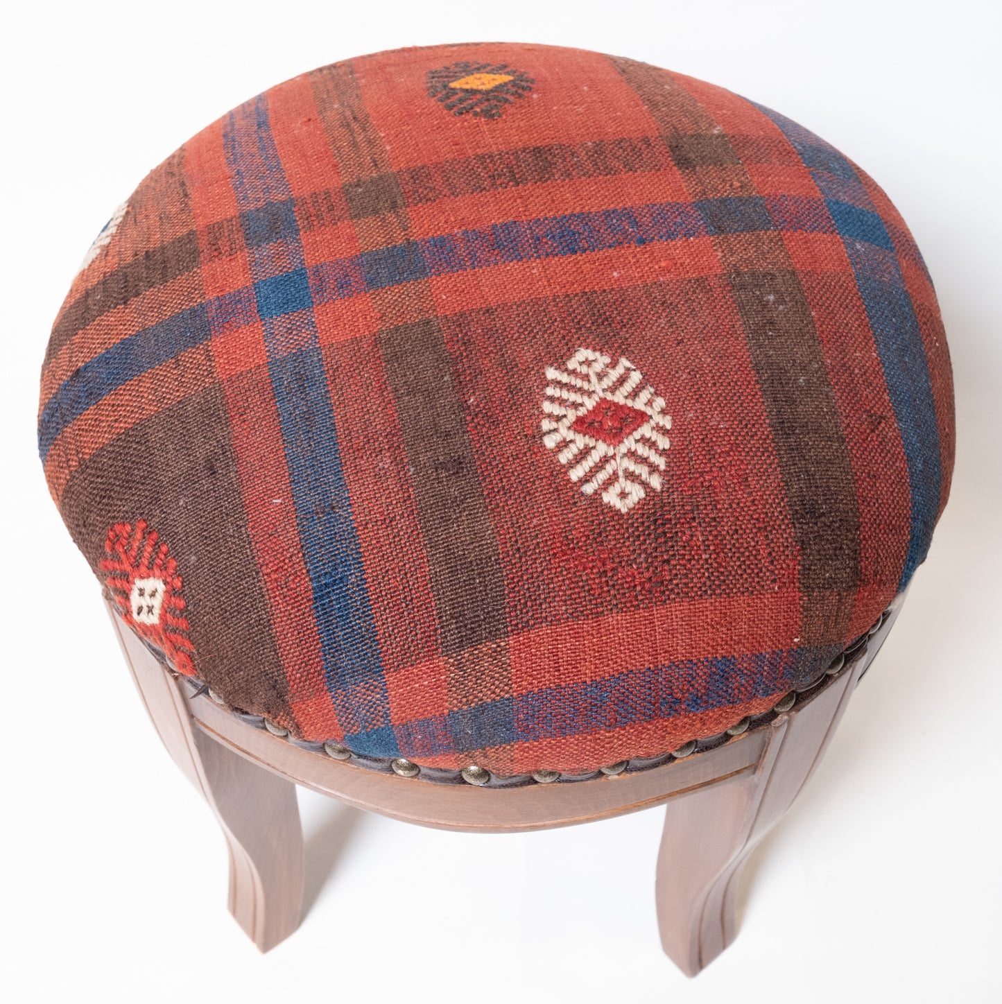 Kilim Ottoman Chair – P50010