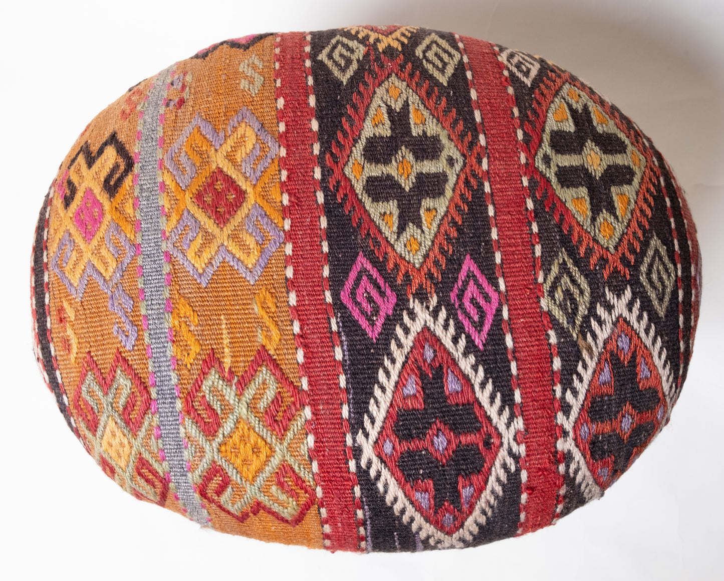 Kilim Ottoman Chair – P50016