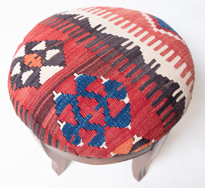 Kilim Ottoman Chair – P50027