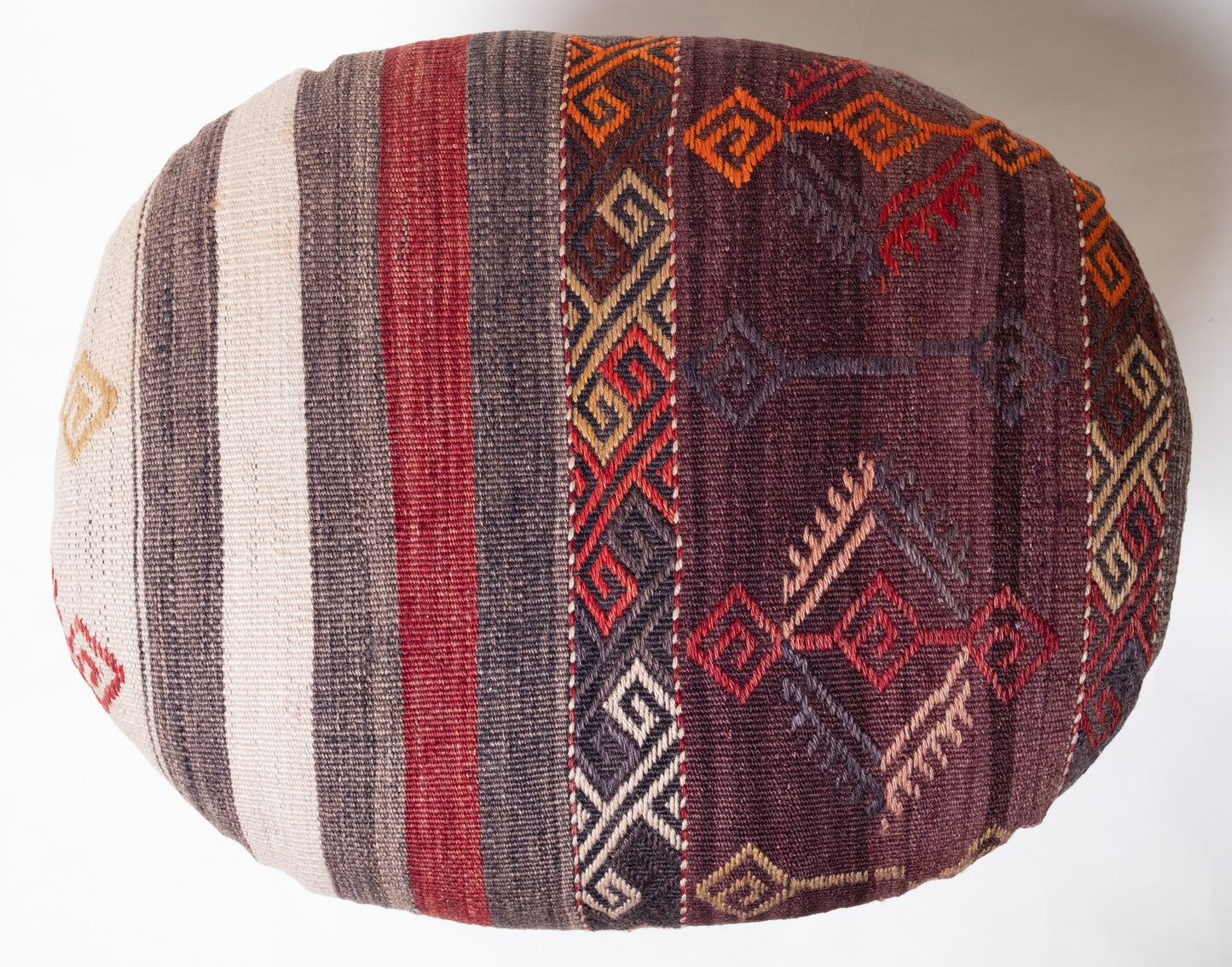 Kilim Ottoman Chair – P50031