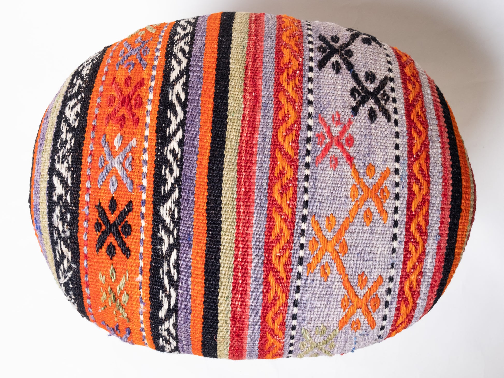 Kilim Ottoman Chair – P50032