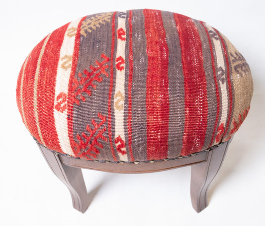 Kilim Ottoman Chair – P50034