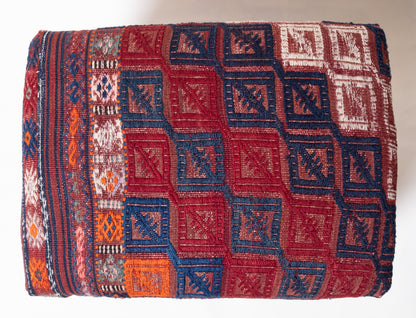 Kilim Ottoman Chair – P50035