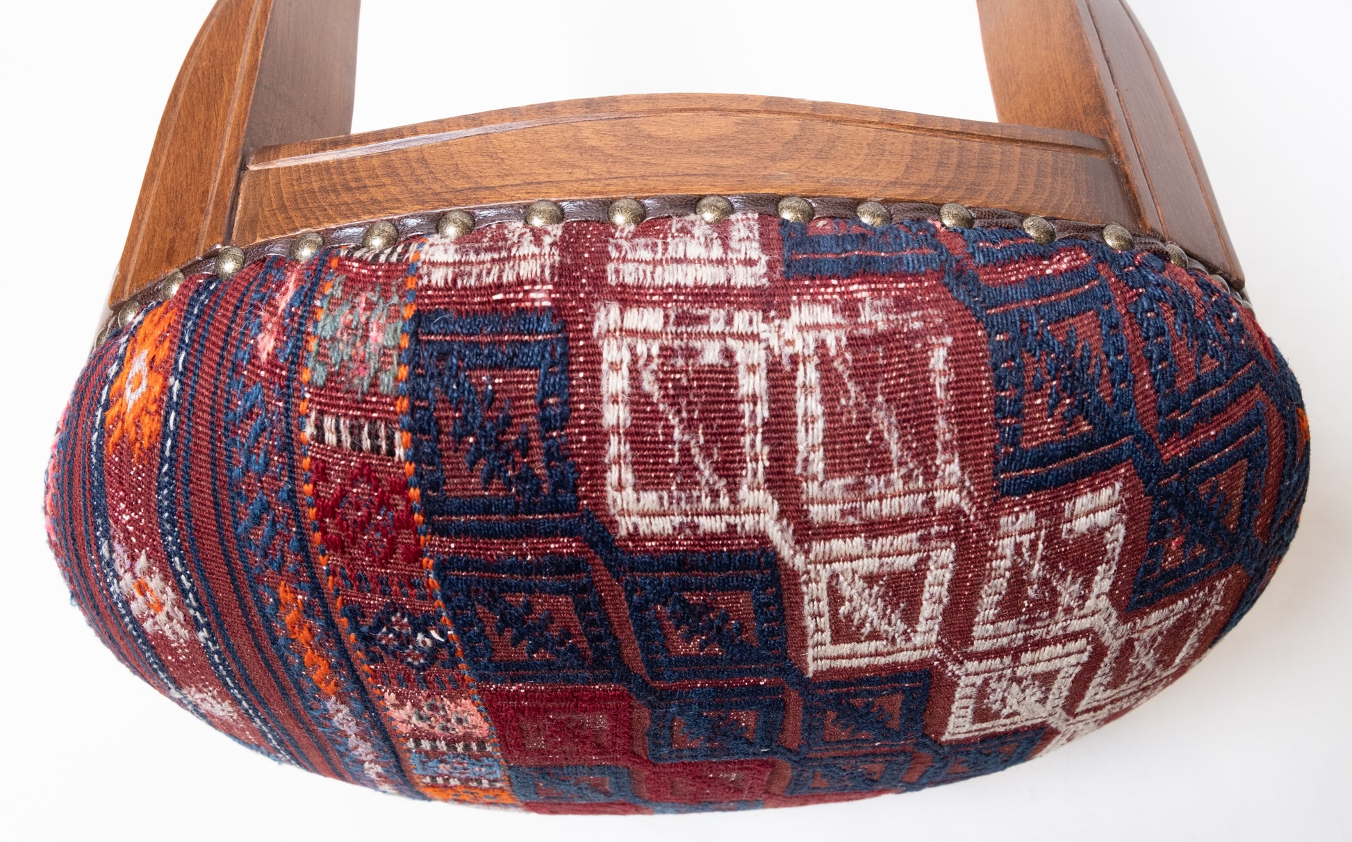 Kilim Ottoman Chair – P50036