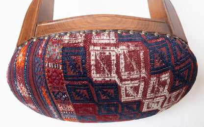 Kilim Ottoman Chair – P50036