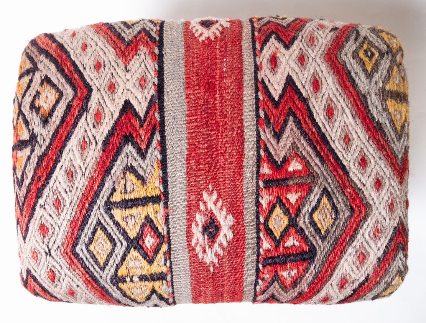 Kilim Ottoman Chair – P50037