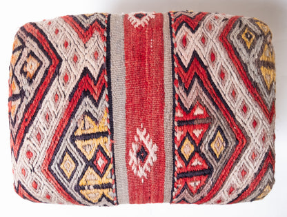 Kilim Ottoman Chair – P50037