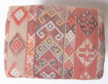 Kilim Ottoman Chair – P50039