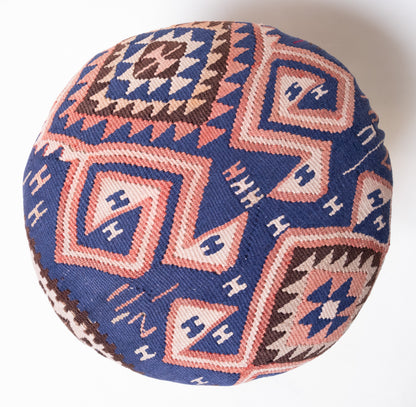Kilim Ottoman Chair – P50040