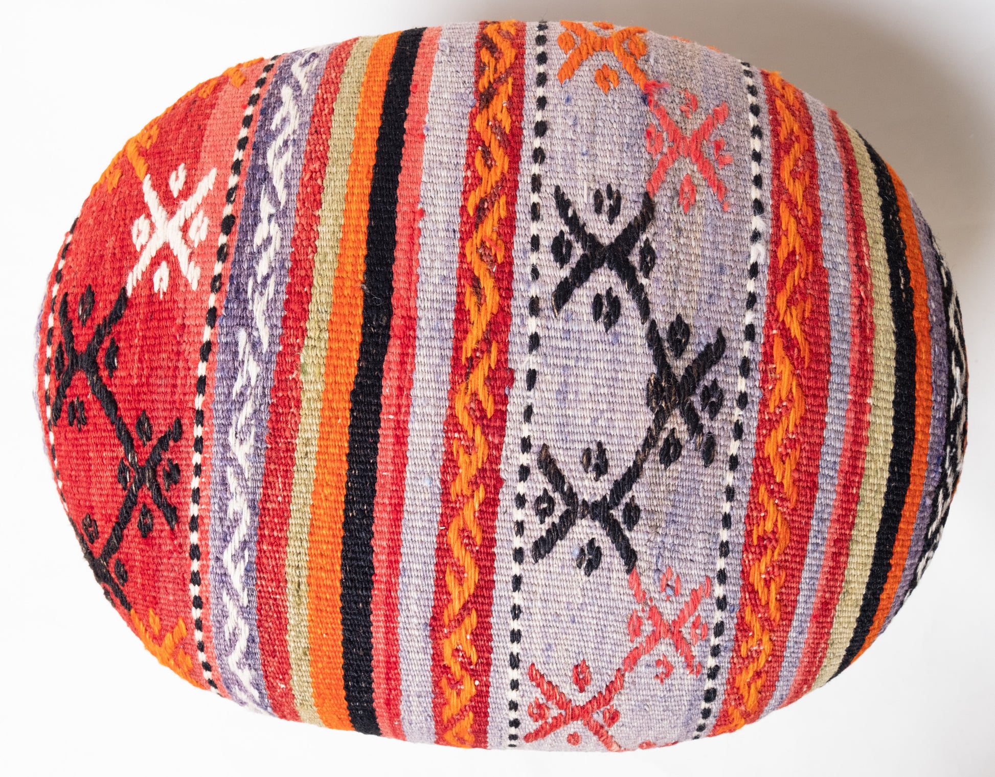 Kilim Ottoman Chair – P50041