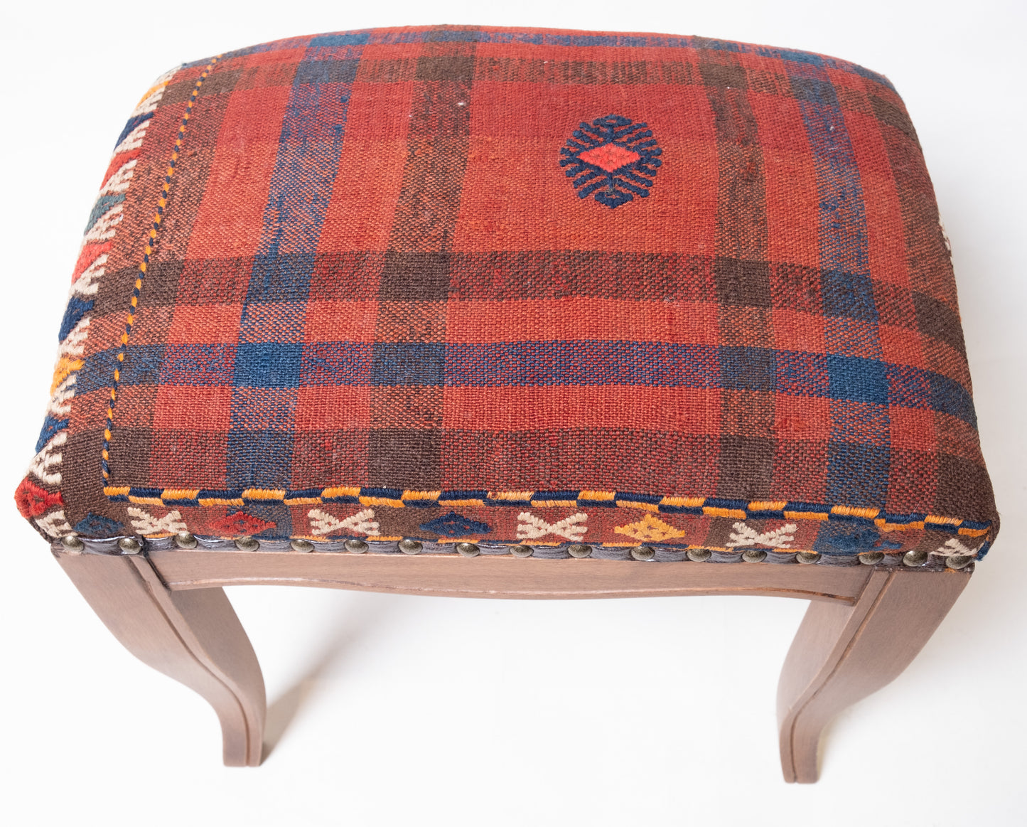 Kilim Ottoman Chair – P50045