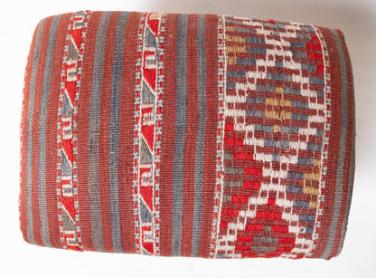 Kilim Ottoman Chair – P50048