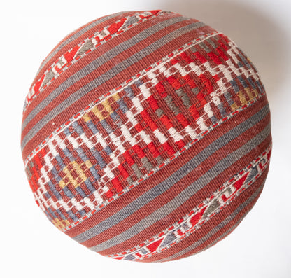 Kilim Ottoman Chair – P50049