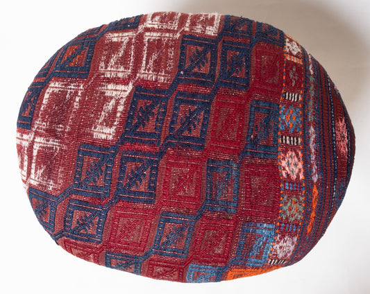 Kilim Ottoman Chair – P50050