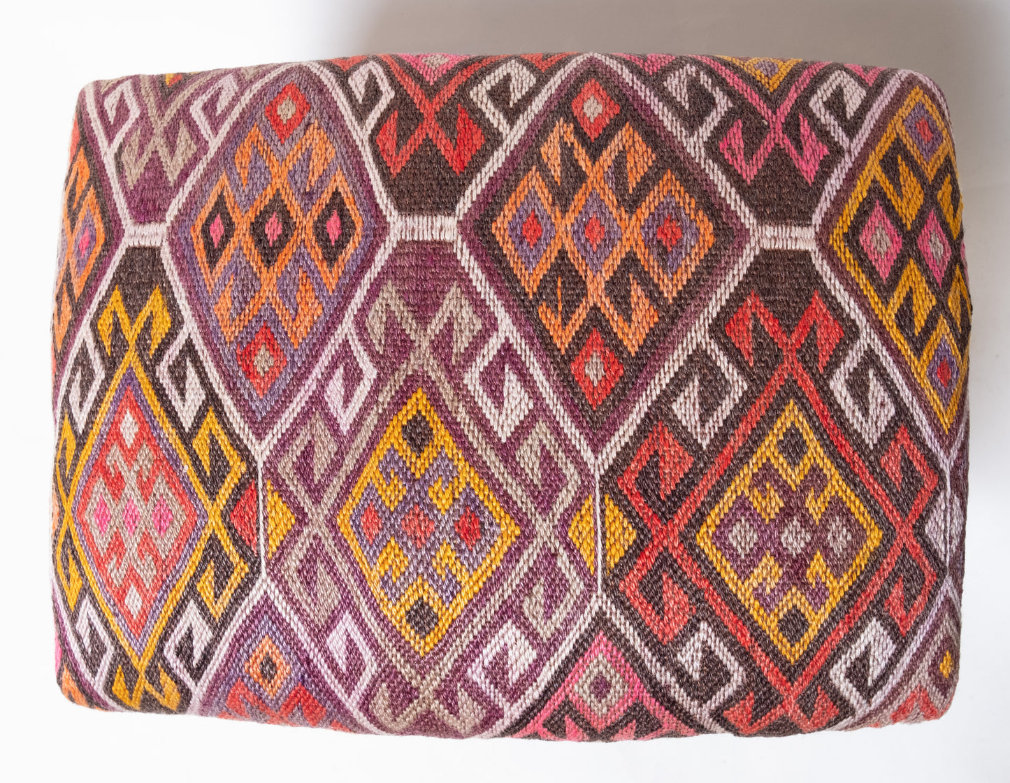 Kilim Ottoman Chair – P50060