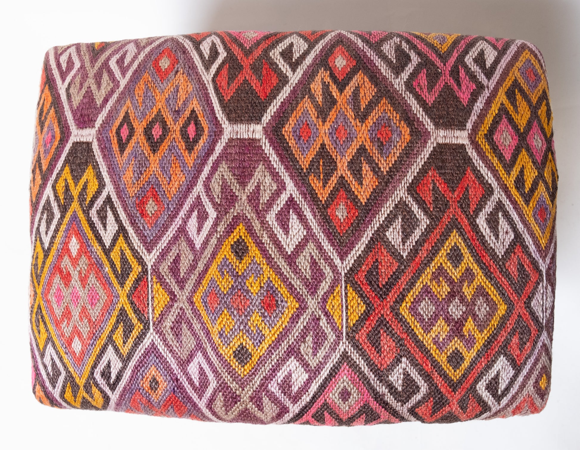 Kilim Ottoman Chair – P50060