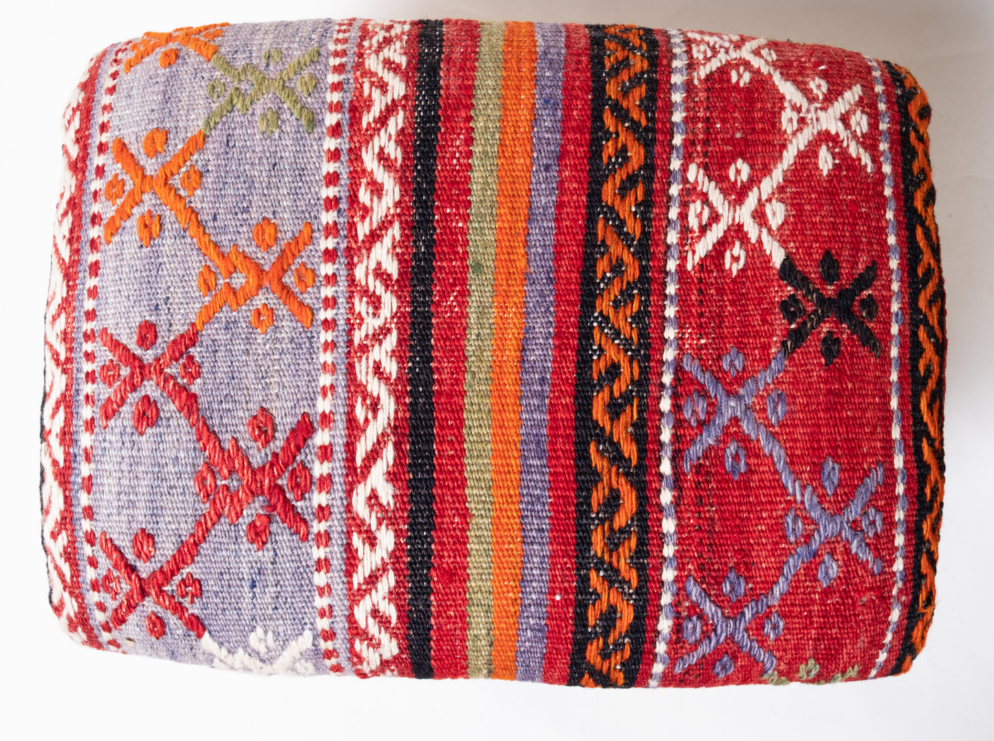 Kilim Ottoman Chair – P50063