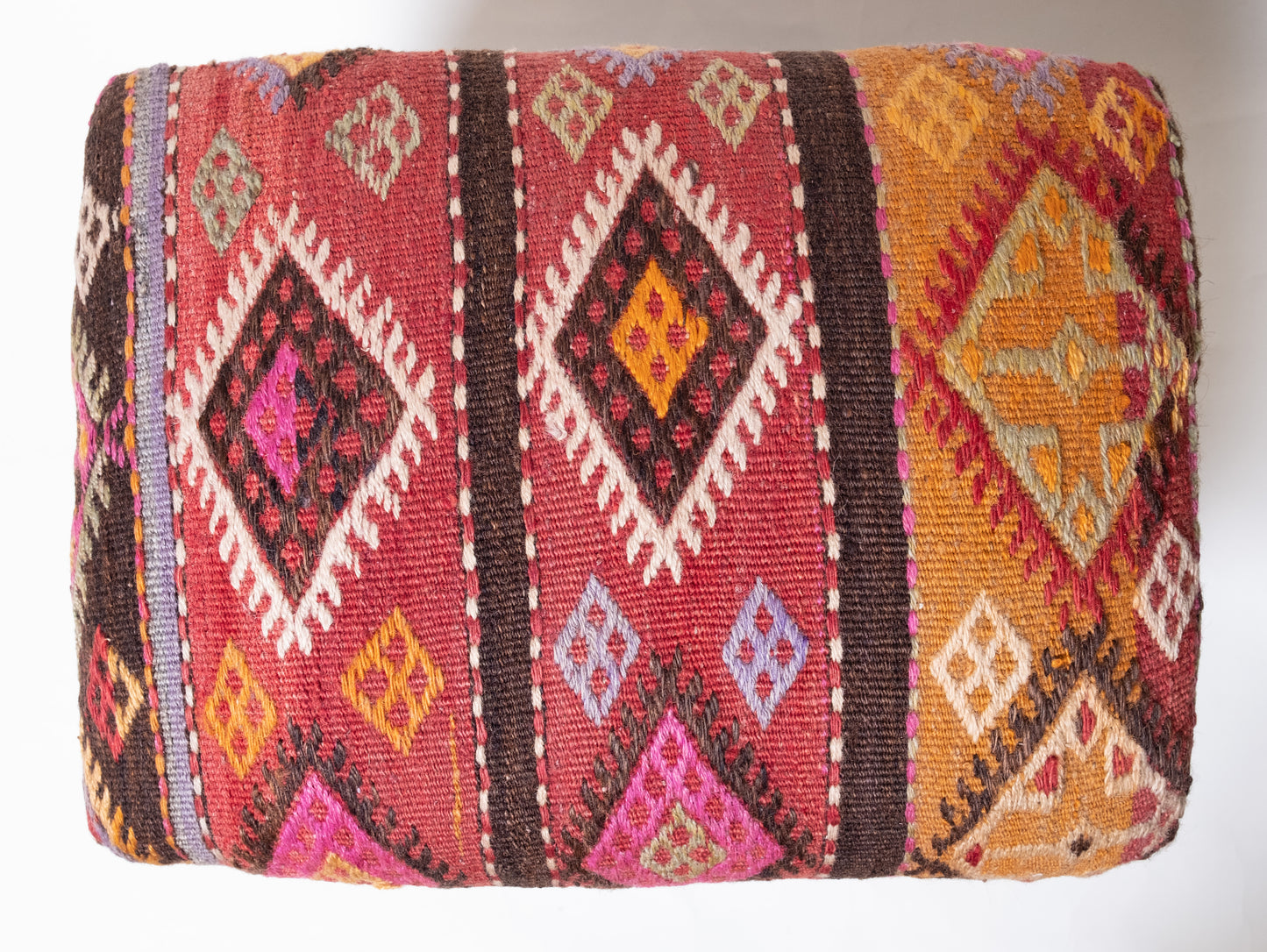 Kilim Ottoman Chair – P50071