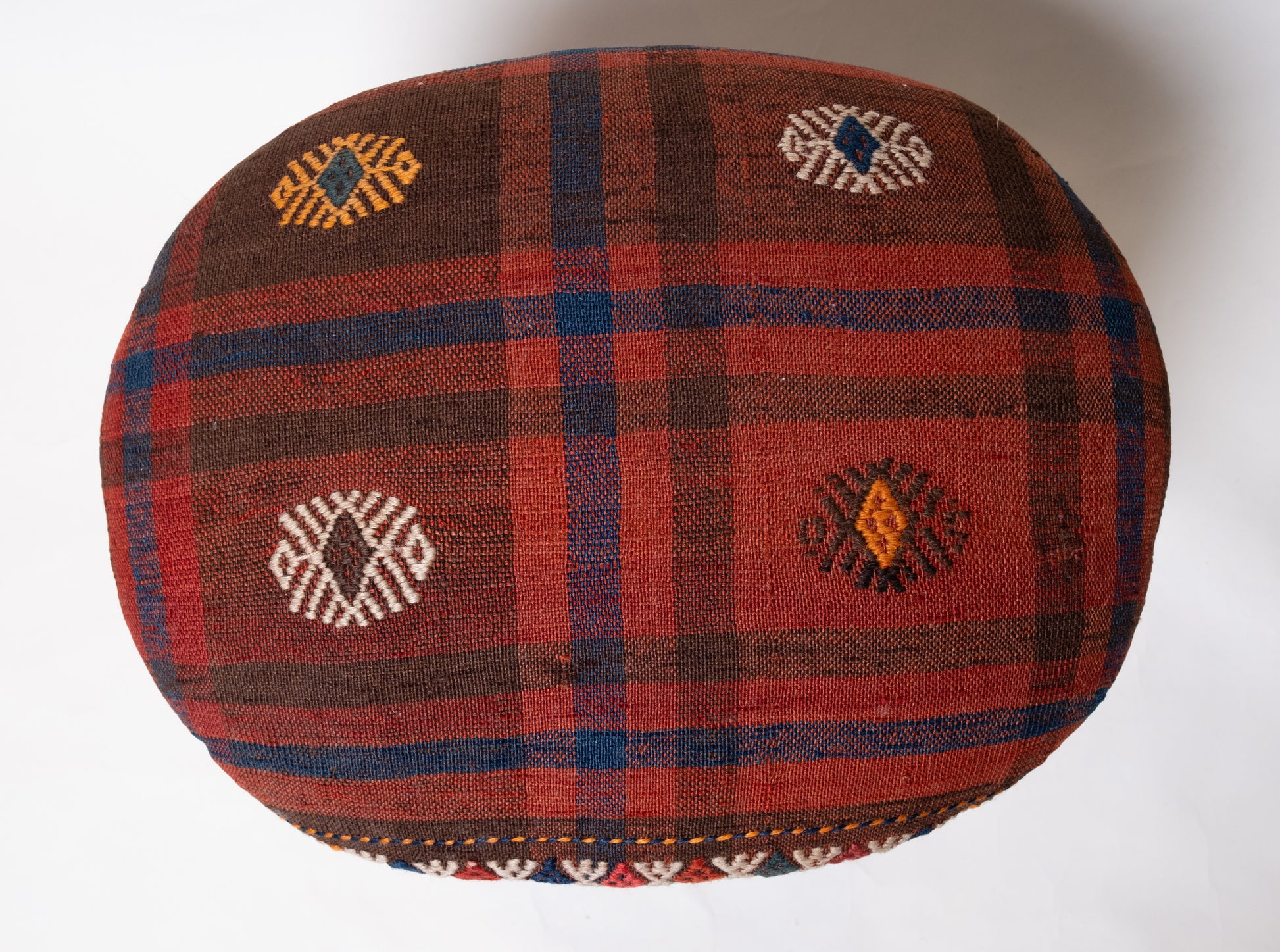 Kilim Ottoman Chair – P50077