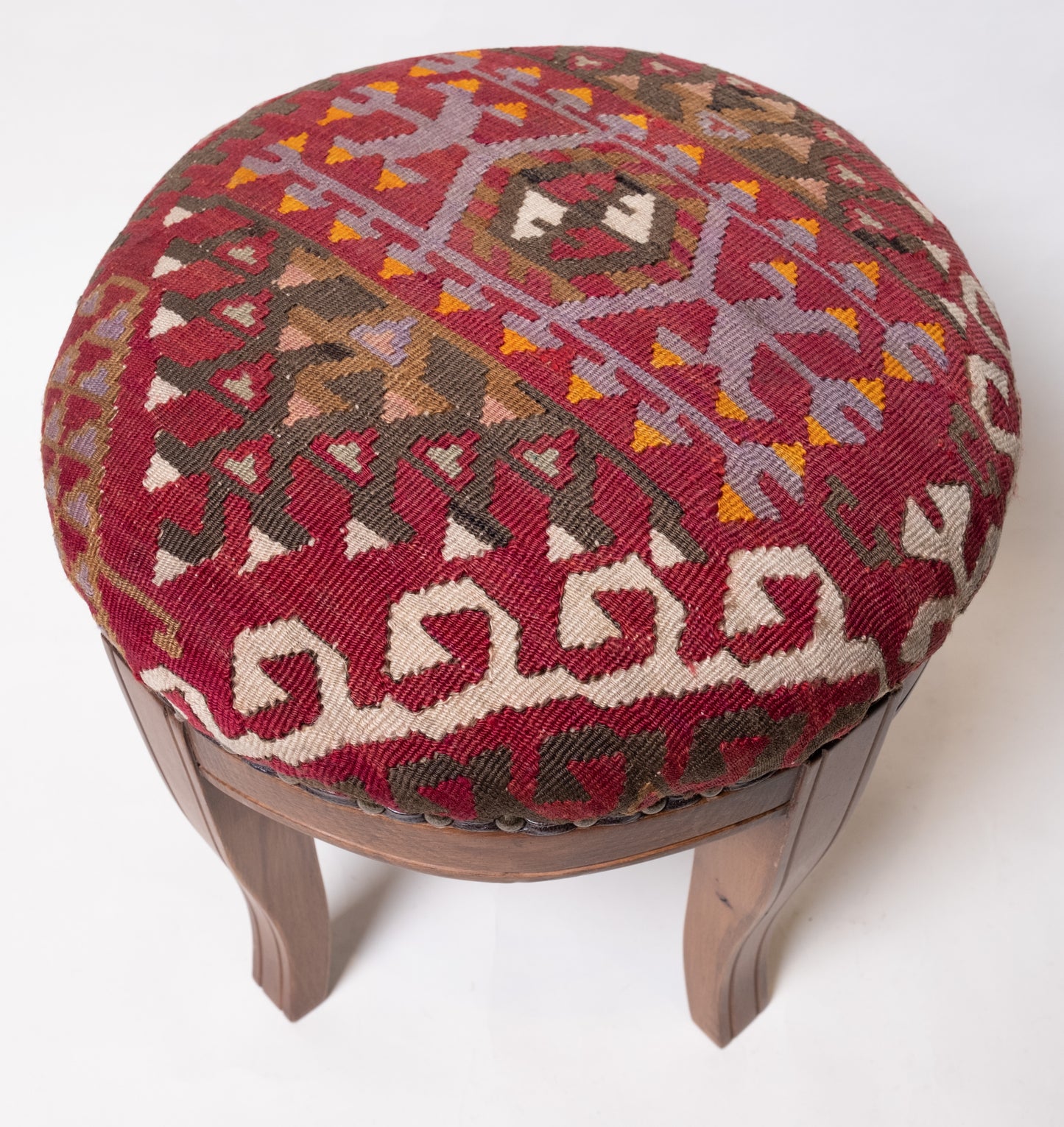 Kilim Ottoman Chair – P50088