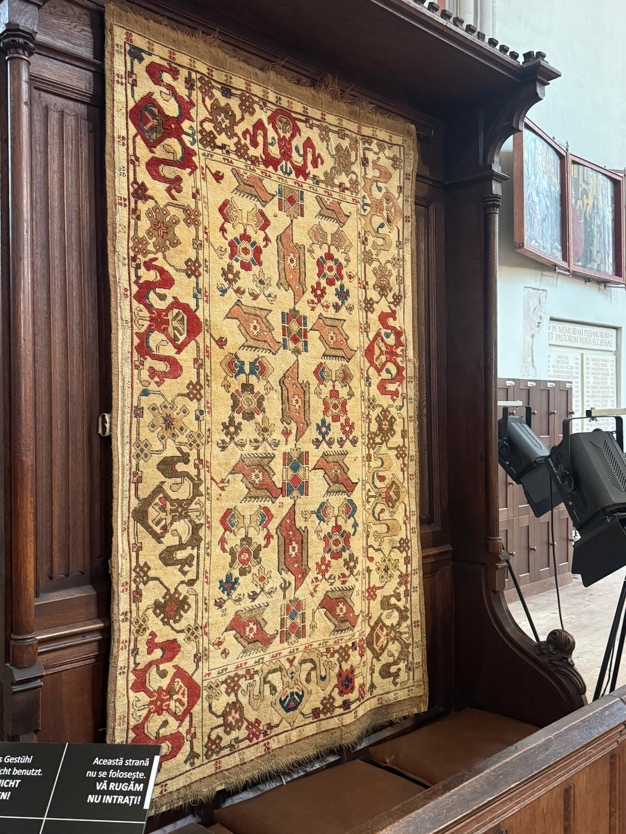 Ararat Rugs research visit to the Black Church and Transylvanian rug collections, photograph 13