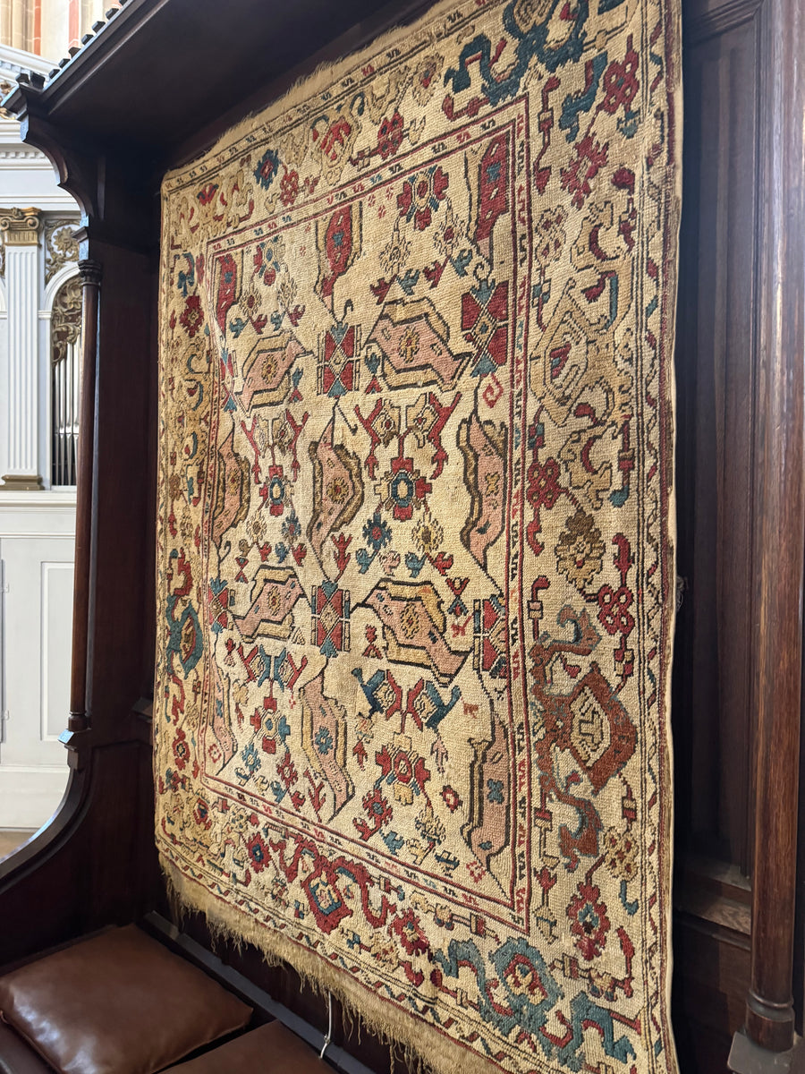 Ararat Rugs research visit to the Black Church and Transylvanian rug collections, photograph 15